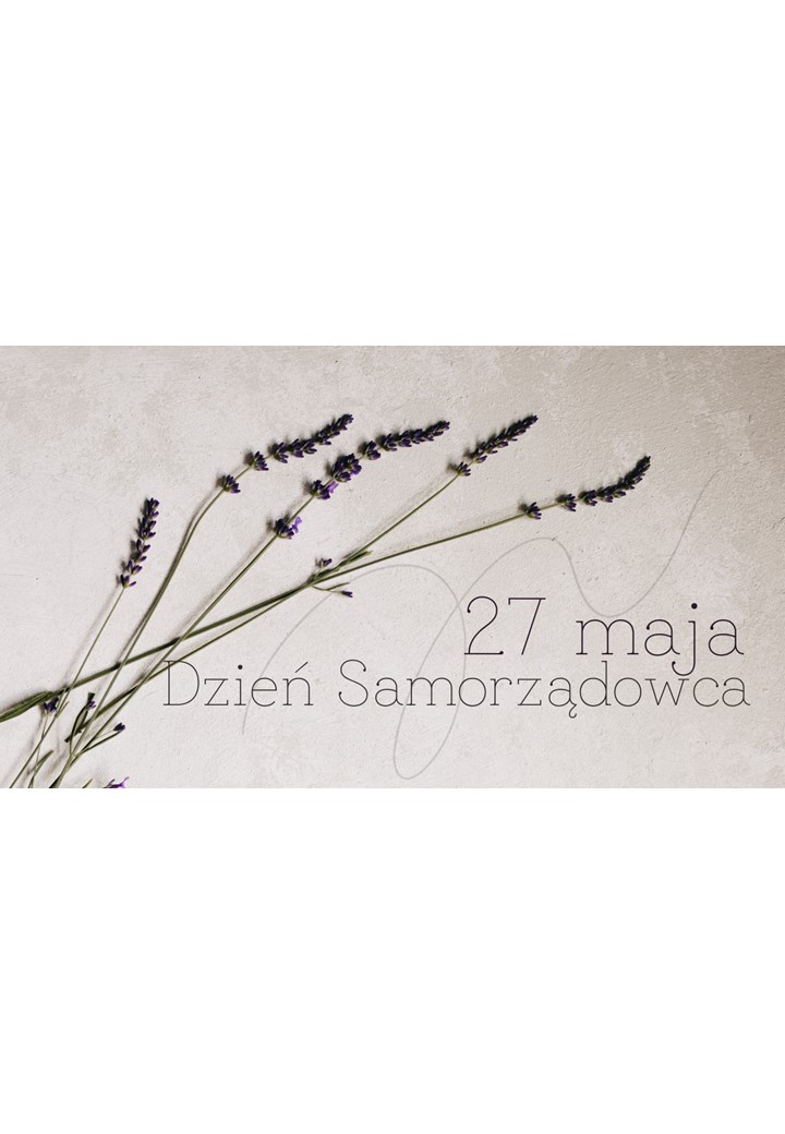 27 maja - Dzień Samorządowca