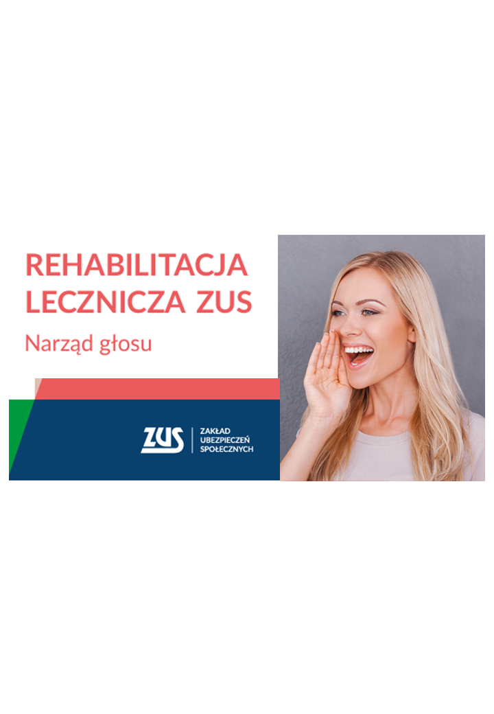 Rehabilitacja z ZUS dla osób pracujących głosem 