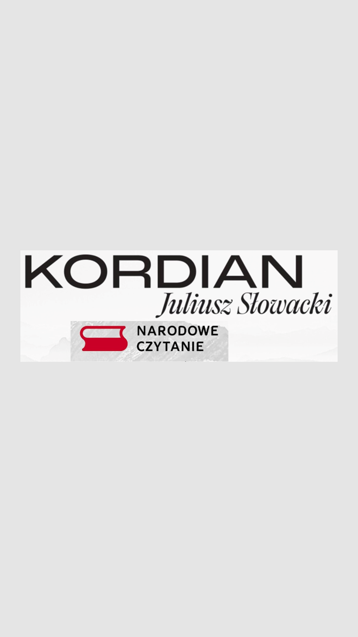 Narodowe Czytanie – zaproszenie
