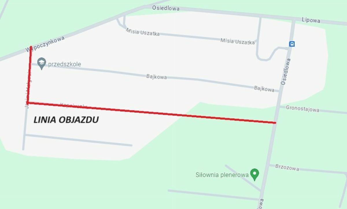 Uwaga! Zmiana organizacji ruchu