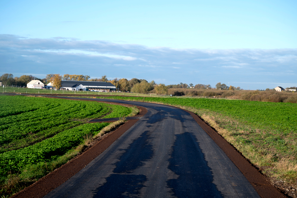 Modernizacja drogi w Skrzypkowie – dwa kilometry w tym roku