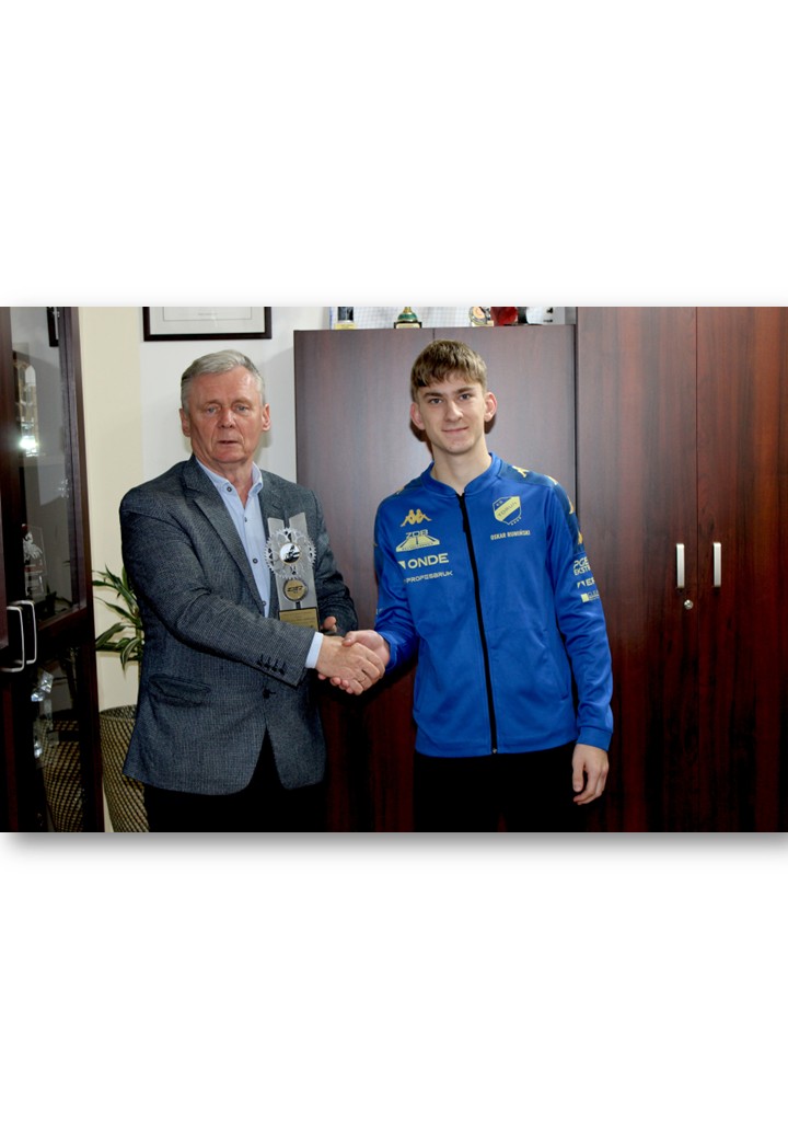 Oskar Rumiński ponownie odwiedził Urząd Gminy Obrowo