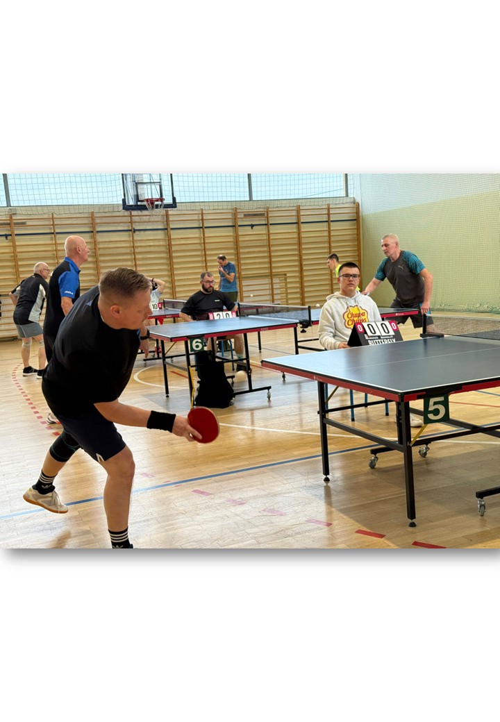 Trzeci turniej tenisa stołowego dorosłych