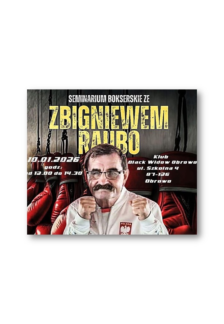 Seminarium Bokserskie z Trenerem Zbigniew Raubo w Obrowie
