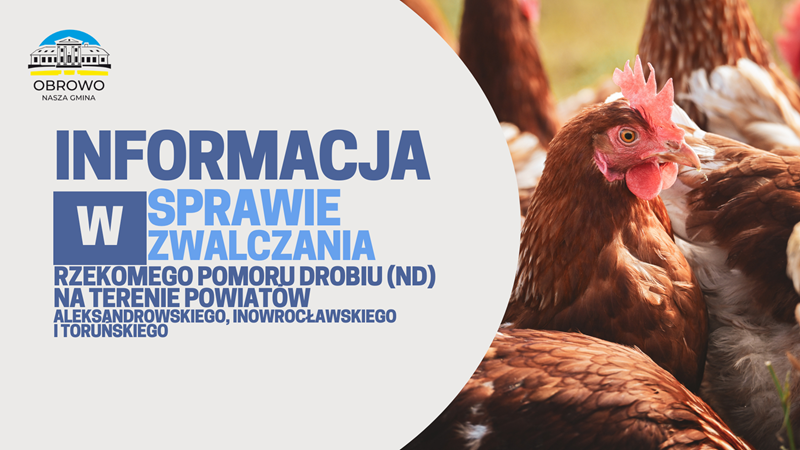 Obszar zagrożony rzekomym pomorem drobiu 