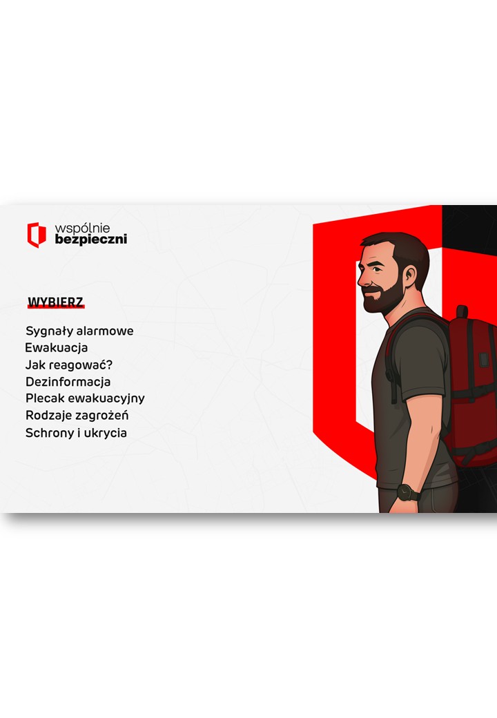Interaktywny projekt edukacyjny „Wspólnie Bezpieczni"