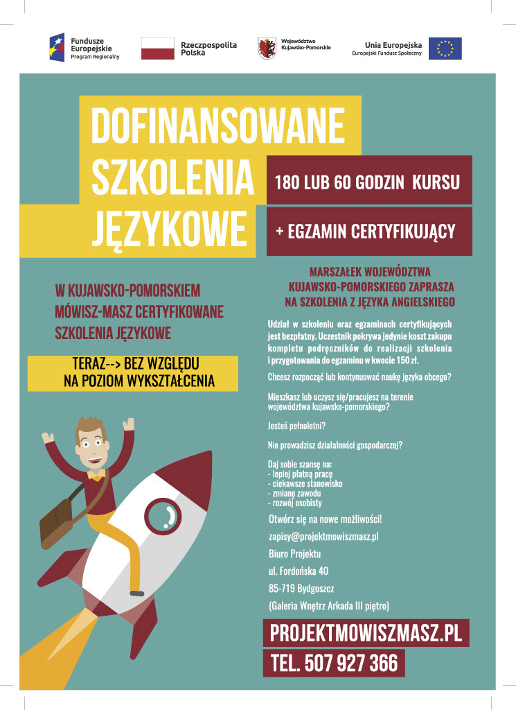 Bezpłatne szkolenie z języka angielskiego