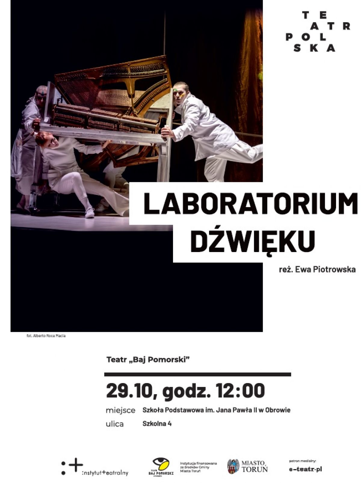 Teatr "Baj Pomorski" zagra spektakl w Obrowie