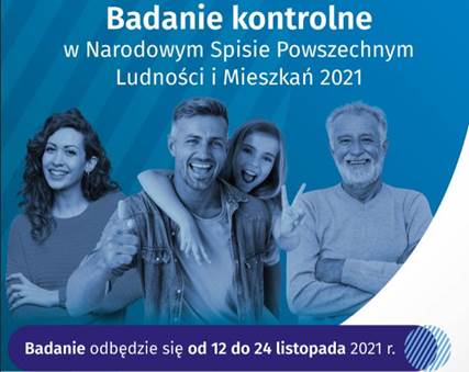 Narodowy Spis Powszechny 2021 - badanie kontrolne