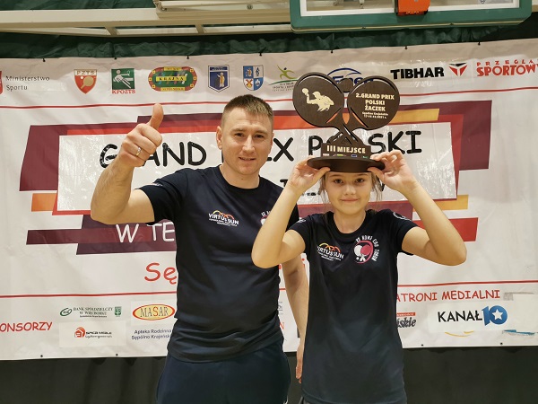 Monika Sonnenberg brązową medalistką Grand Prix Polski Żaków